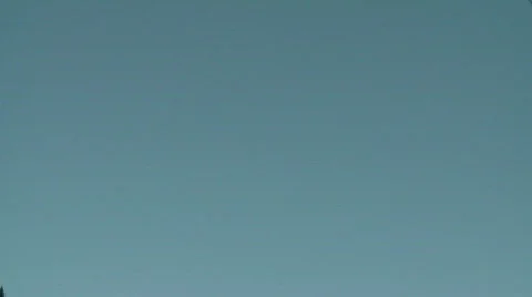 Snowy mountain tilt Stock Footage 303641