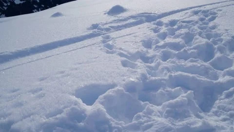 Snowy mountains in Austrian winter Stock Footage 145914247