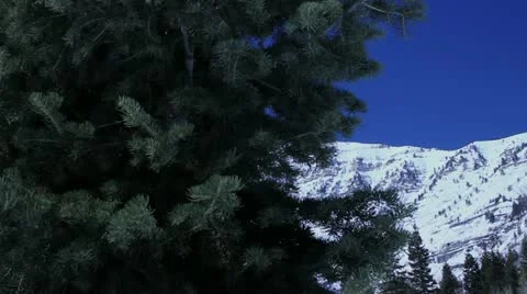 Snowy Mountains Stock Footage 10818456