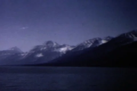 Snowy Mountains Stock Footage 24672844