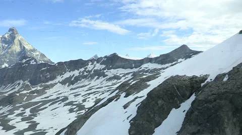 Snowy mountains Stock-Footage 33061334