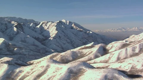 Snowy mountains Stock Footage 75214329