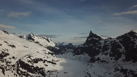 Snowy Mountains Stock Footage 95012071