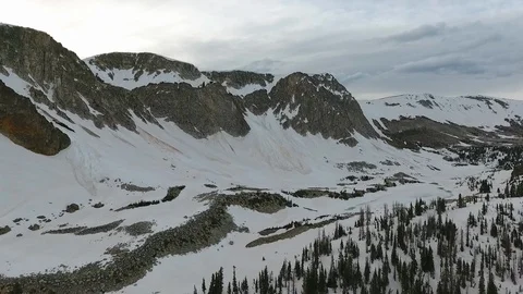 Snowy Mountains Stock Footage 98835430