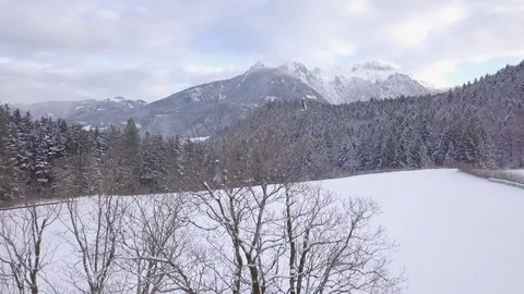 Snowy Mountains Landscape  Vídeo Stock 88705737