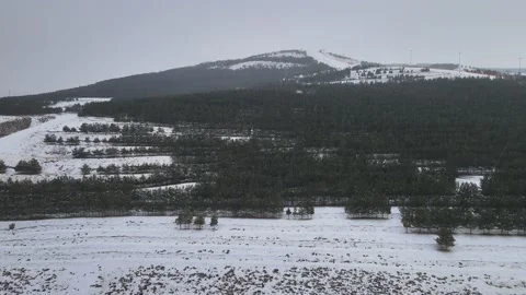 Snowy mountains landscape Stock Footage 237151380