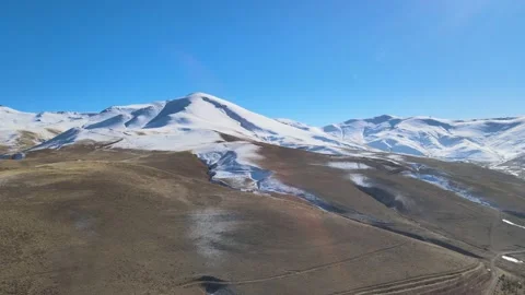Snowy mountains landscape Stock Footage 239264224