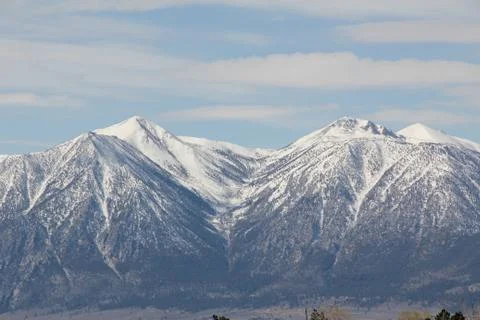 Snowy Mountains Stock Photos