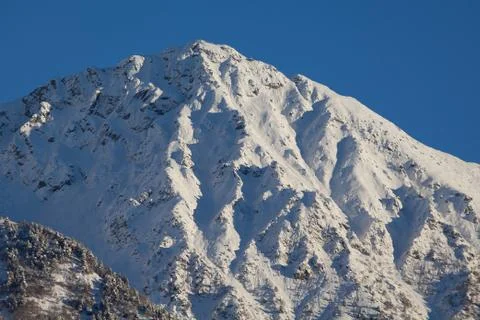 Snowy mountains Stock Photos