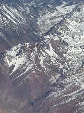 Snowy Mountains of the Range Stock Photos