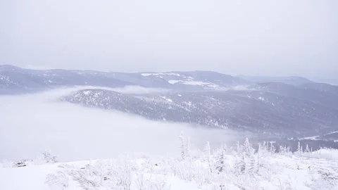 Snowy mountains03 Stock Footage 284838996
