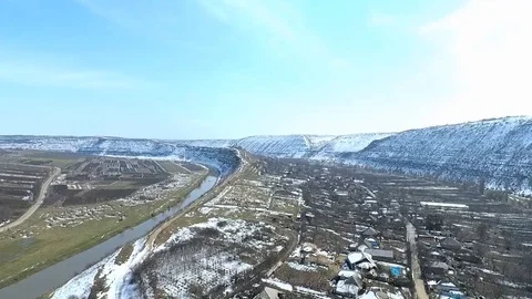 Snowy open field Vídeos de archivo 89639802