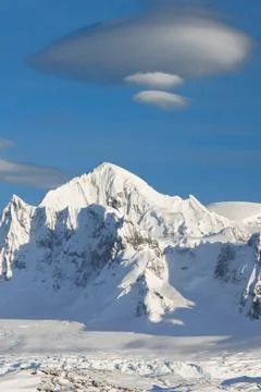 Snowy peaks Stock Photos
