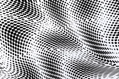 Snowy Plain Gradient with Halftone Dots Stock Illustration