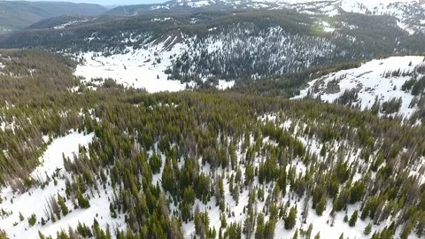 Snowy Range Stock Footage 98836160