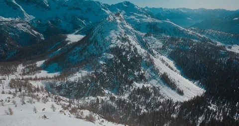 Snowy Ridge Stockbeeldmateriaal 126163194