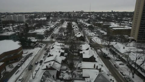 Snowy Roads Stock Footage 169656420