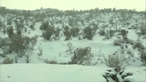 Snowy scenery Stock Footage 252481975