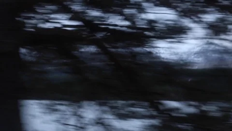 Snowy, Scottish Mountains whilst Driving HD Stock Footage 128043553