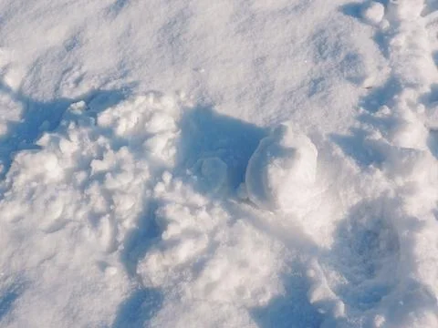 Snowy Surface Close Up Texture Stock Photos