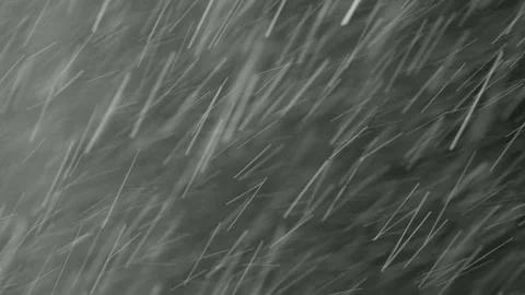 Snowy texture as overlay on black surface, heavy storm, wind with snow Stock Footage 166623424
