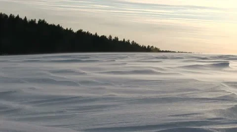 Snowy wilderness 6 Stock Footage 22173930