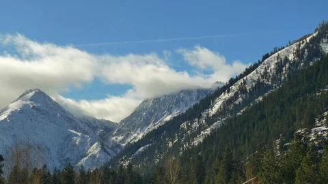 Snowy Winter Day Stock Footage 83602131