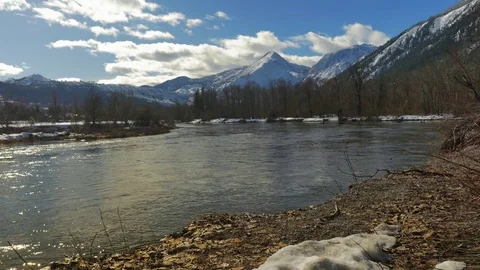 Snowy Winter Day 動画素材 83602269