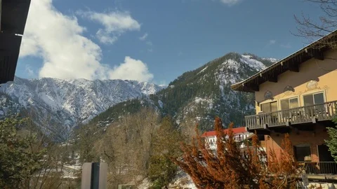 Snowy Winter Day Stock Footage 83602370