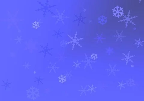 Snowy winter design. Falling snowflakes, abstract background. Snowfall. Ras.. イラスト素材
