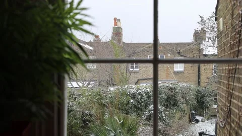 Snowy Winter in England. Stock Footage 148326185
