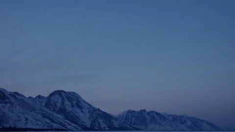 Snowy Yellowstone Landscape Stock-Footage 202054553
