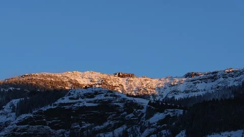 Snowy Yellowstone Landscape Stock-Footage 202057415