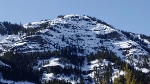 Snowy Yellowstone Landscape Stock-Footage 202063522