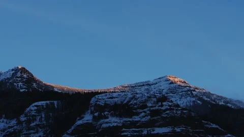 Snowy Yellowstone Landscape Stock-Footage 202095305