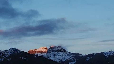 Snowy Yellowstone Landscape Stock-Footage 202095378