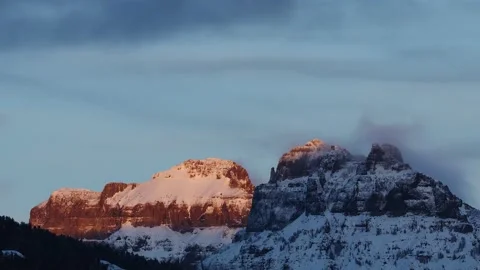 Snowy Yellowstone Landscape Stock-Footage 202095420