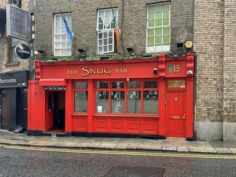 The Snug bar, Dublin Stock Photos