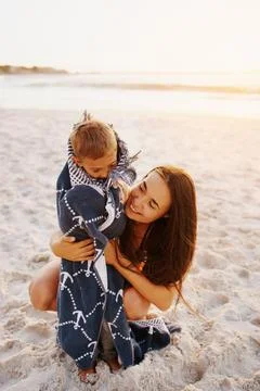 Snug as a bug in a rug Stock Photos