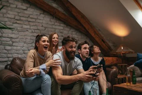 So close to win this game Stock Photos