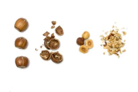So many hazelnuts Stock Photos