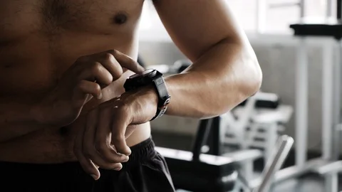 So many things to do in this watch. Stock Footage 103438674