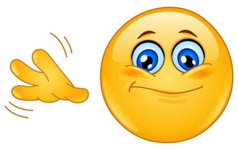 So so emoticon Stock Illustration