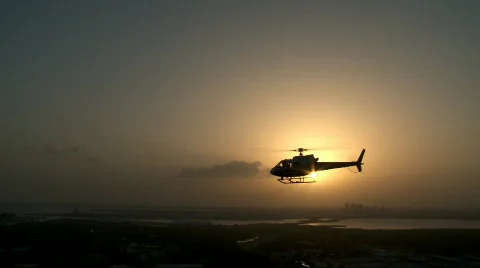 SO Sunset Flight II Video stock 784894