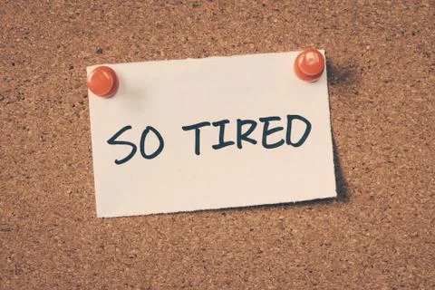 So tired Stock Photos