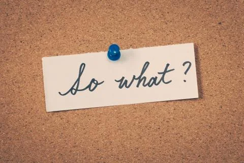 So what Stock Photos