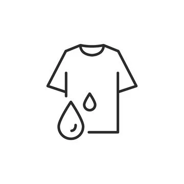 Soaking Icon Stock Illustration