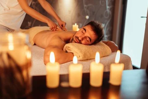 Soaking up the serenity Stock Photos