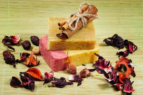 Soap bars 스톡 사진