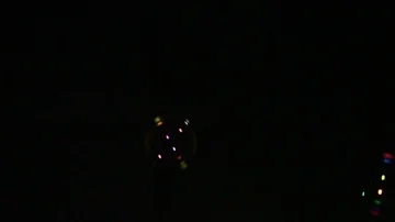 Soap bells on black background Vídeos de archivo 85843594